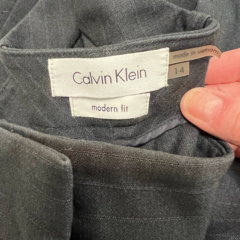 Calvin Klein Charcoal Modern Fit Jacket